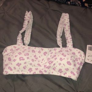 Leopard print Swimsuit Top💜